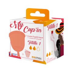 Biosynex My Cup'in 1 Menstrual Cup + 1 Hygienic Cup Size 1