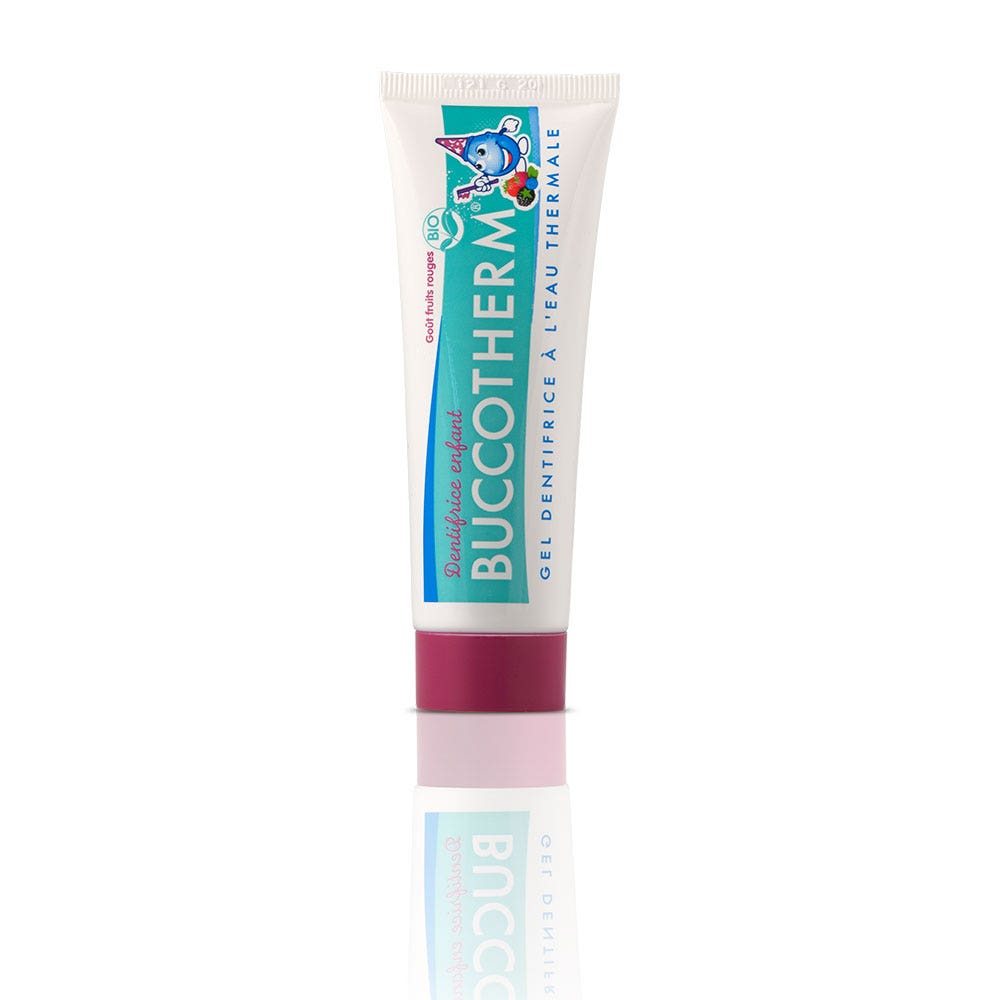 Buccotherm Organic Toothpaste From 3 Years Old Redberry Flavour 50 ml