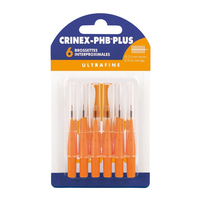 Phb Plus X6 Ultra Fine interdental brushes Crinex