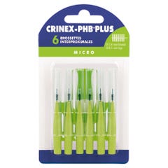 Crinex Interdental Brushettes Micro Plus X6 Phb Plus