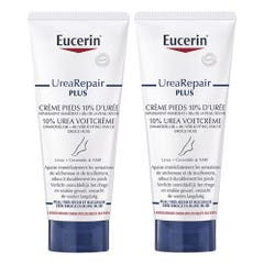 Eucerin UreaRepair Plus Repairing Foot Cream 10% Urea Dry and Rough Skin 2x100ml