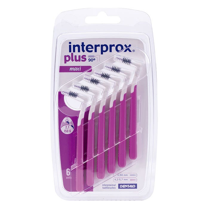 Interdental Brushettes Maxi 2,2mm X6 Plus Interprox
