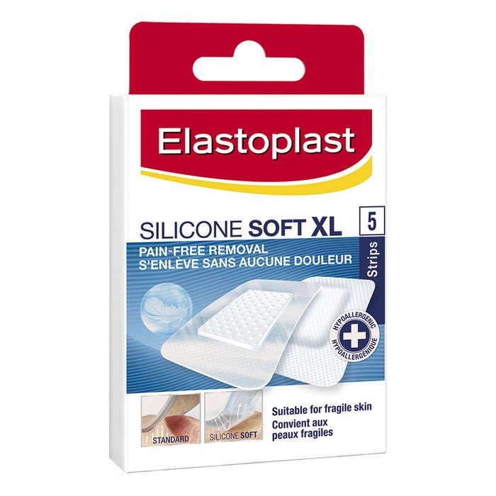 Elastoplast Silicone Soft Plasters Xl X5