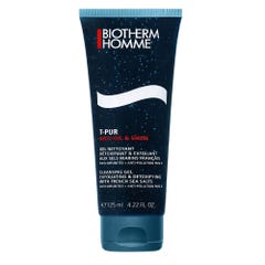 Biotherm T-Pur Anti-Oil & Shine Purifying Scrub Cleansing Gel for L'Homme 125ml