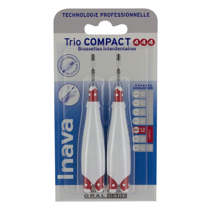 Inava Interdental Brushes 1.5mm Trio Compact