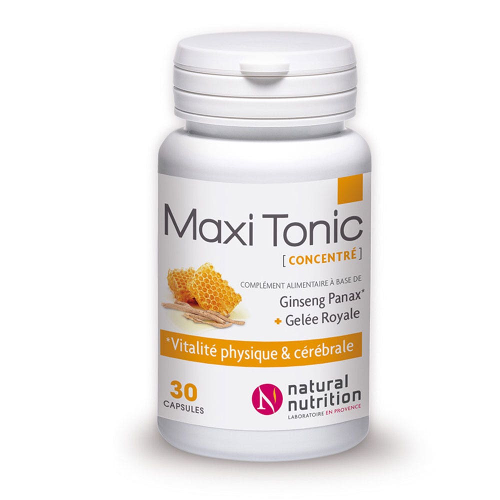 Natural Nutrition Maxi Tonic 30 Capsules