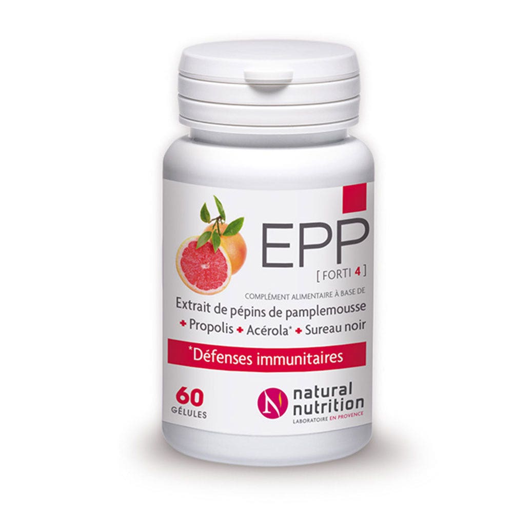 Natural Nutrition Epp Forti4 60 Gelules