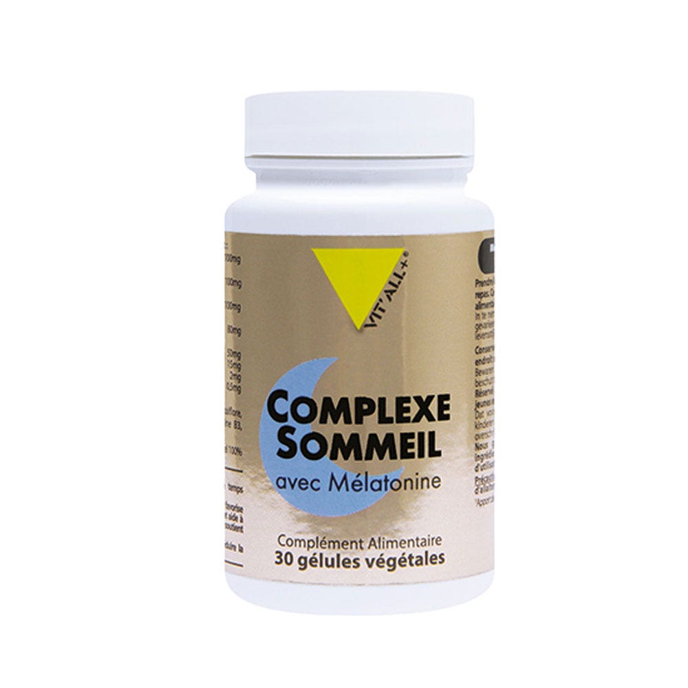 Vit'All+ Melatonin Sleep Complex 30 capsules