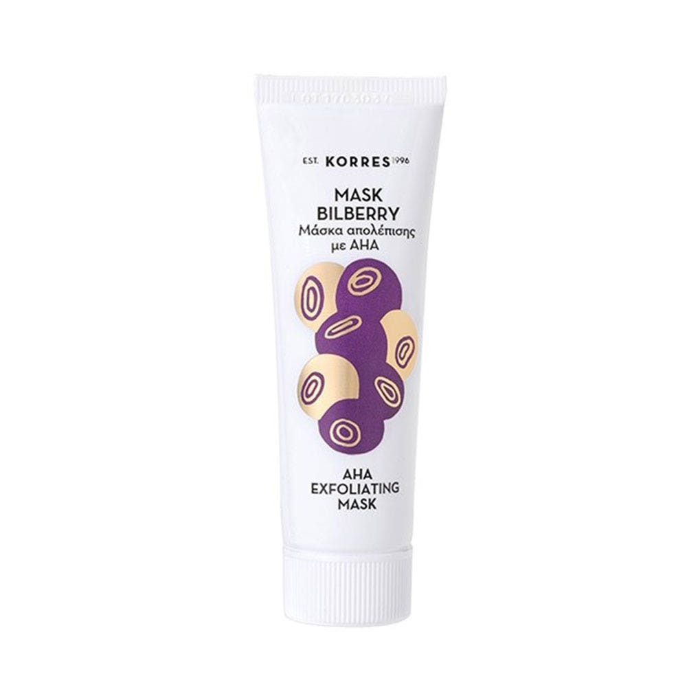 Korres Beauty Shots AHA & Blueberry Peeling Mask 18ml