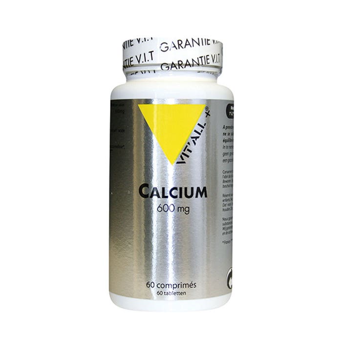 Calcium 60 Tablets + 600mg Vit'All+