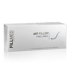 FillMed Laboratoires Art Filler Fine Lines Hyaluronic Acid And Lidocain 2 Pre Filled Syringes / Avec Lidocaine 1ml