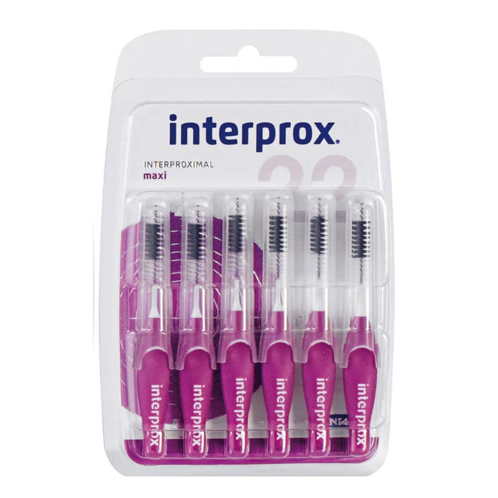 Maxi interdental brushes 2.2mm X6 Interprox