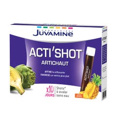 Juvamine Acti'shot Artichaut 10 Shots 10 shots