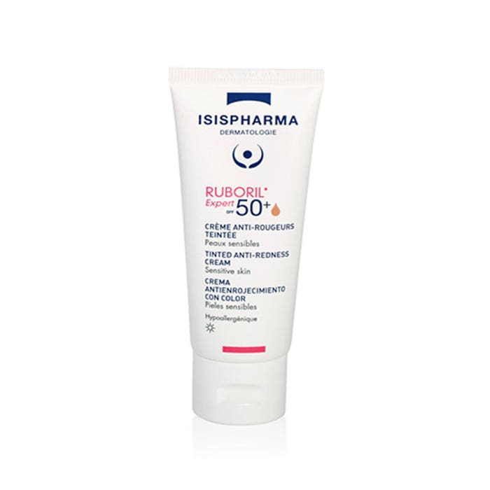 Anti-Redness Tinted Expert Cream 50+ Sensitive Skin 40ml Ruboril Isispharma