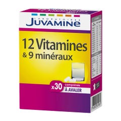 Juvamine 12 Vitamins And 8 Minerals 30 Tablets