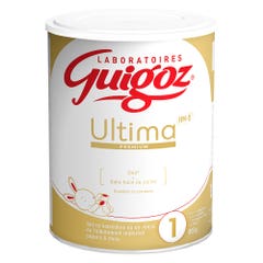 Guigoz Ultima Ultima Premium 1 Formula Milk Dfrom 0 To 6 Months Premium 1 Dès La Naissance Jusqu'a 6 Mois 800g