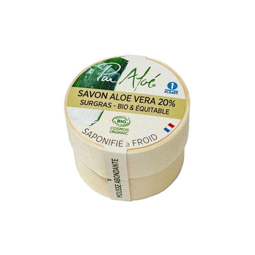 Pur Aloé Organic Aloe Vera Soap 20% Surgras 90g