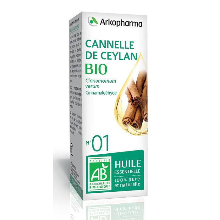 Essential Oil N°1 Ceylon Cinnamon Bio 5ml Olfae Arkopharma