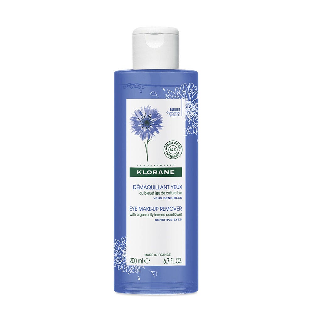 Klorane Cornflower Ritual Eye Make-up Remover 200ml