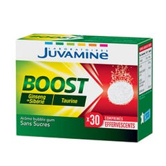 Juvamine Ginseng +Taurine Boost 30 Effervescent tablets