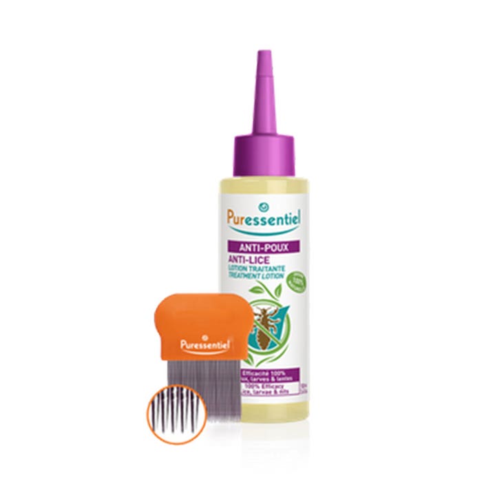Anti Lice Treatment Lotion + Comb 200ml Anti-Poux Puressentiel
