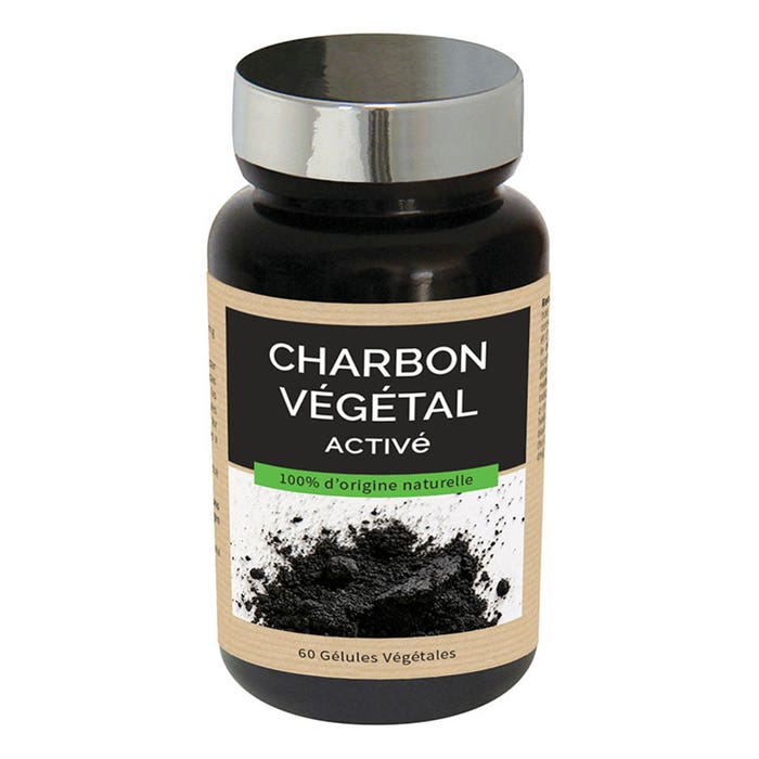 Activated Vegetable Charcoal 60 capsules Nutri Expert