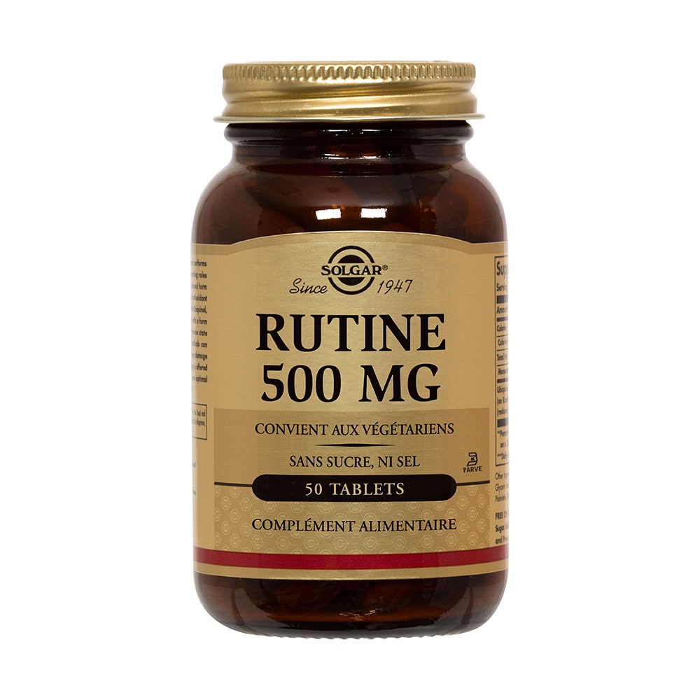 Solgar Solgar Rutine 50 Tablets Circulation sanguine Antioxydant 500mg