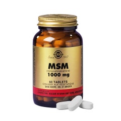 Solgar Msm 1000mg Os/Cartilages Detox 60 tablets