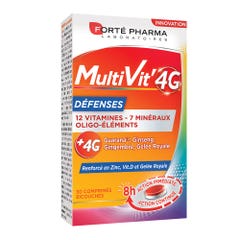 Forté Pharma MultiVit'4G Natural Defense 30 tablets