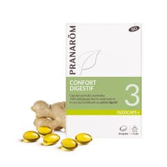 Pranarôm Oléocaps N°3 Organic Digestive Comfort 30 Oleocaps+ capsules