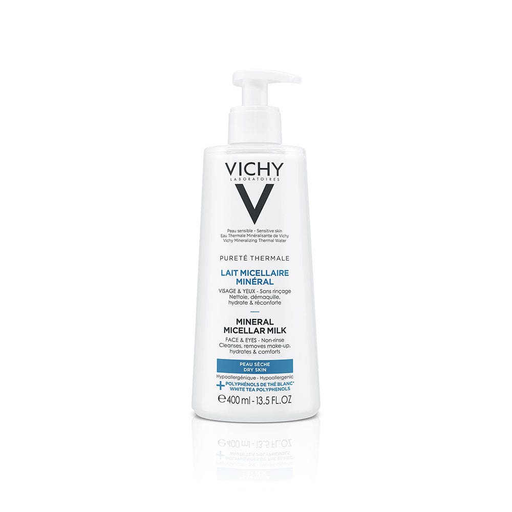 Vichy Purete Thermale Mineral Micellar Milk Dry Skin 400ml
