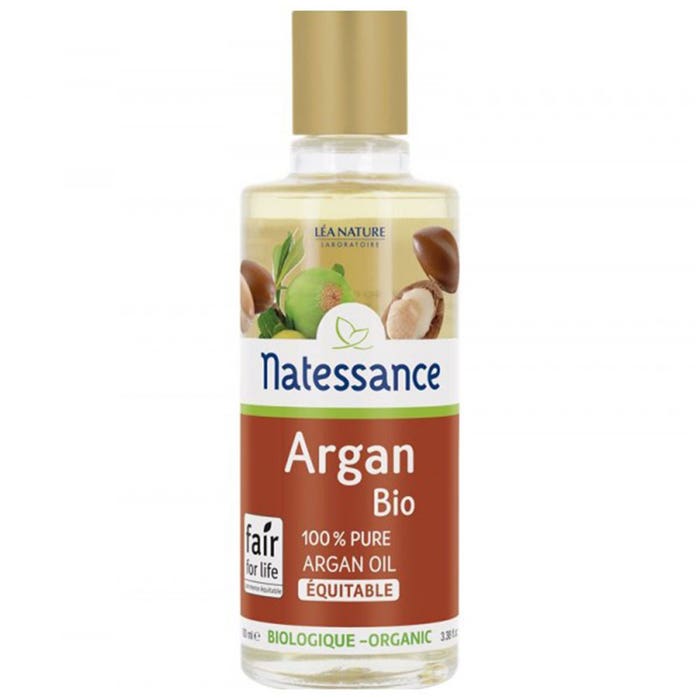 Organic Oil Fair Trade 100ml Argan Natessance