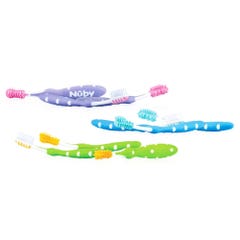 Nuby Set Of 3 Toothbrushes
