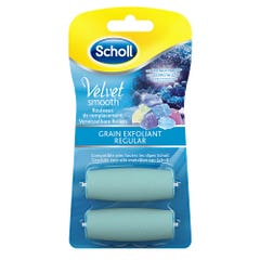 Scholl Velvet Smooth Scrubbing Rollers x2