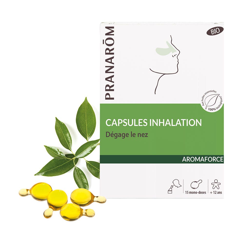 Pranarôm Aromaforce Inhalation Capsules x15 - Easypara