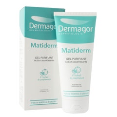 Dermagor Matiderm Purifying and Sanitizing Gel With Grapefruit Extract 200ml