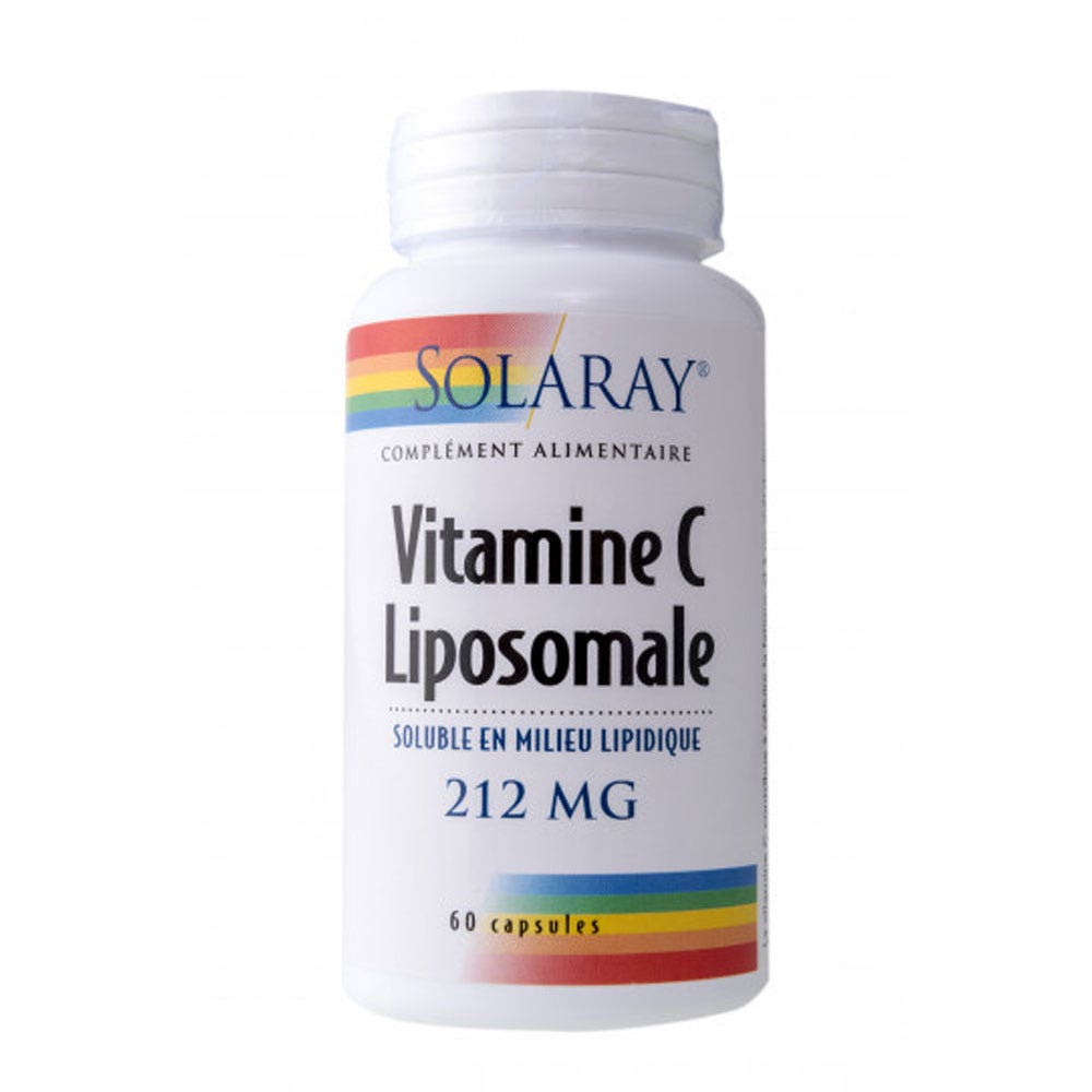 Solaray Liposomal vitamin C 60 capsules