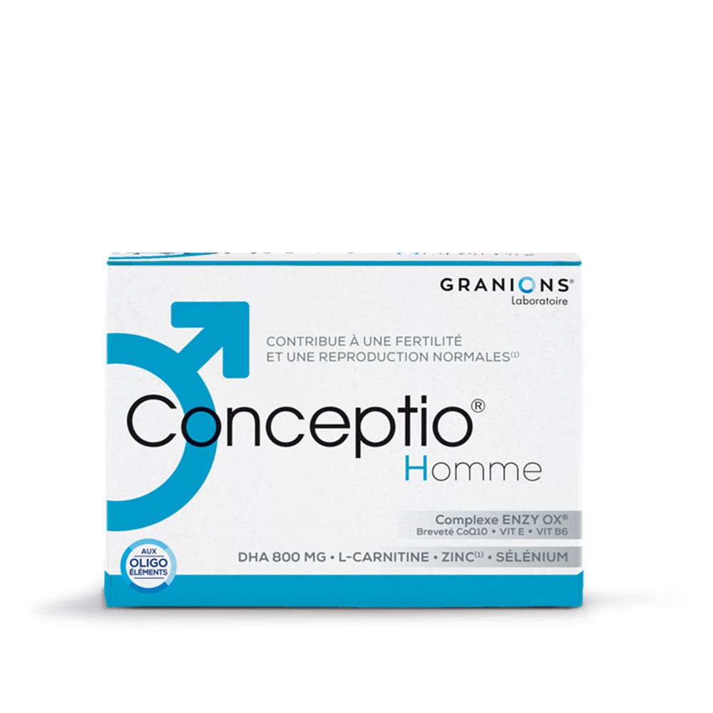 Granions Conceptio Men 90 Capsules + 30 Sachets Fertility
