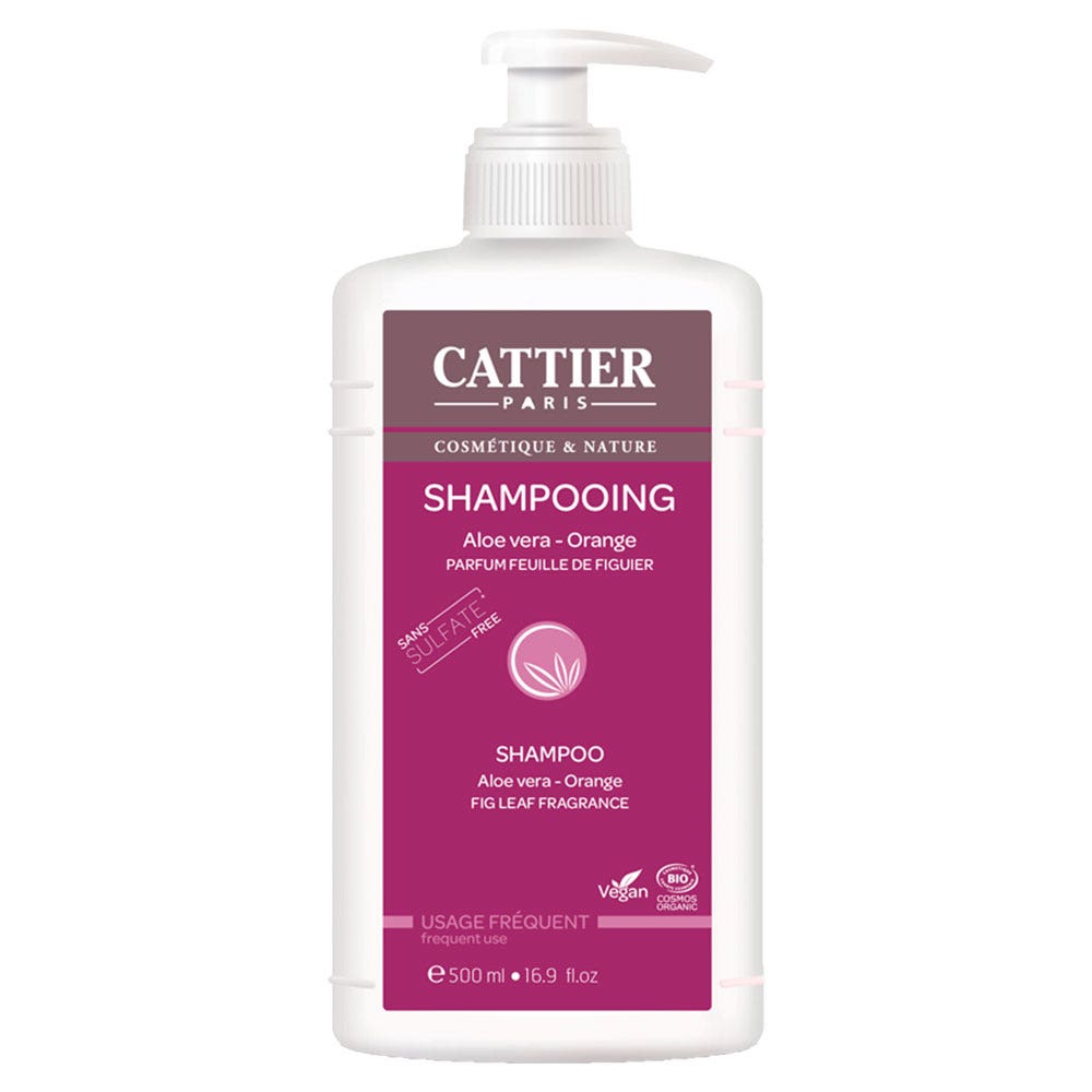 Cattier Shampoo Organic Frequent Use 500ml