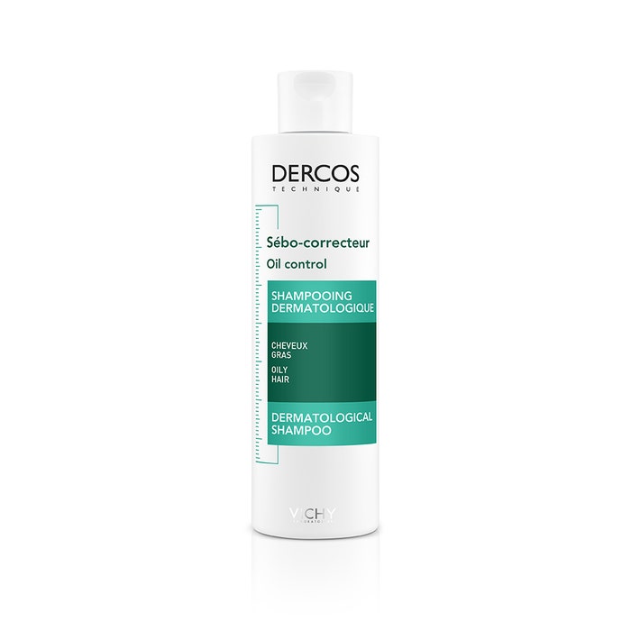 Oil Control Treatment Shampoo 200ml Dercos Vichy