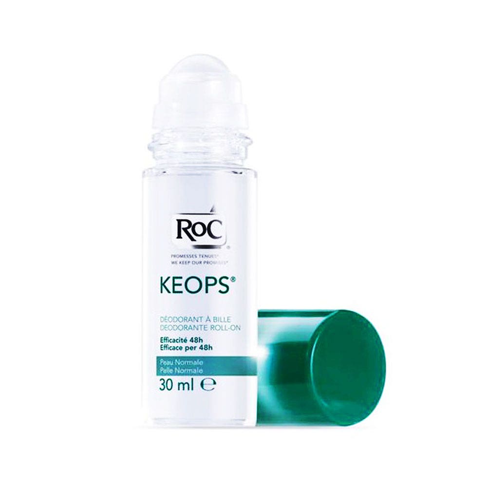 Roc Keops Roll On Deodorant 30ml - Easypara