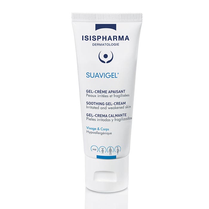 Suavigel Soothing Cream Gel for Irritated and Fragile Skin 40ml Isispharma