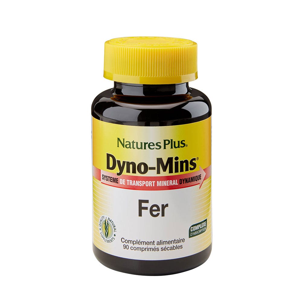 Nature'S Plus Dyno-mins Iron 90 Drying Tablets - Easypara