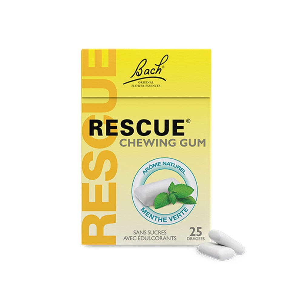 Rescue Bach Rescue Chewing Gums X 25