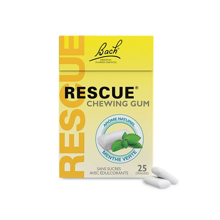 Rescue Bach Rescue Chewing Gums X 25