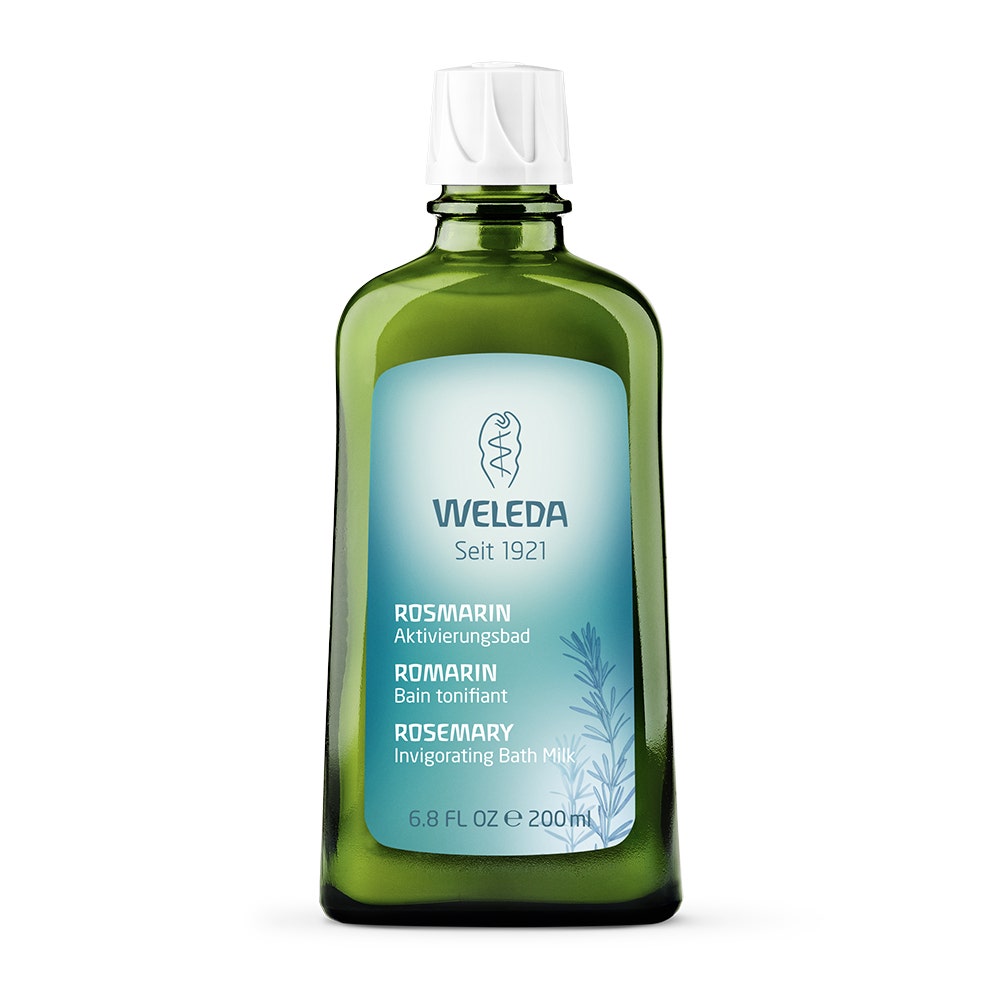 Weleda Rosemary Invigorating Bath Milk With Rosemary 200 ml