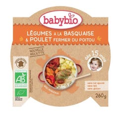 Babybio Meal Platter Day With 15 Month Chunks 260g