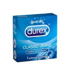 Durex Jeans Condoms x 3