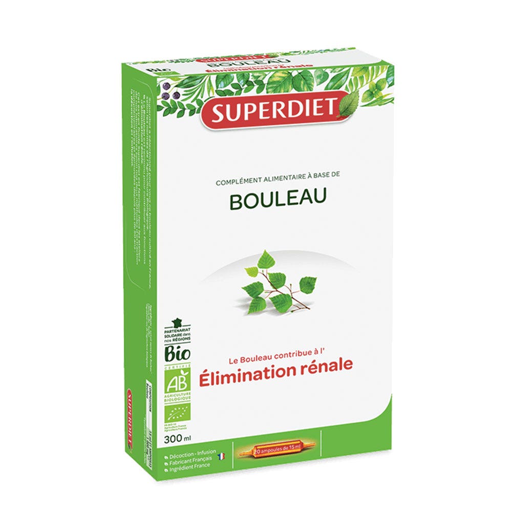 Superdiet Birch Bioes Renal Removal 20 Ampulas