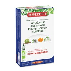 Superdiet Quatuor Sleep Organic 20 Ampulas 15 ml